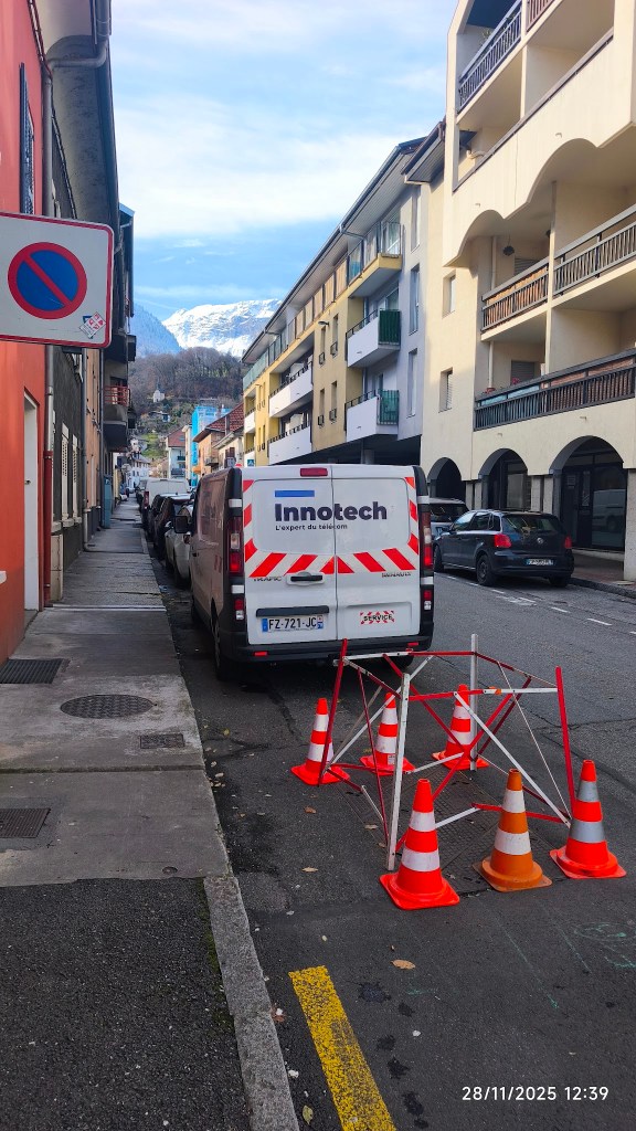 Intervention fibre optique par Innotech Fibre